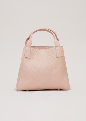 Phase Eight Mini Leather Bags Pink Canada | CYTALD-035